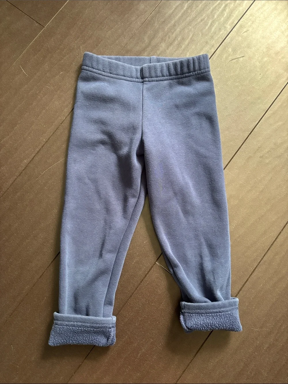 OshKosh B'gosh Cozy Fleece-Lined Leggings - Light Blue
